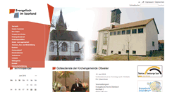 Desktop Screenshot of ev-kirche-ottweiler.de